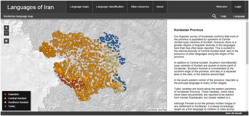 Figure 9. Language Distribution in Kordestan Province.Source: http://iranatlas.net/module/language-distribution.kordestan