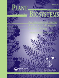 Cover image for Plant Biosystems - An International Journal Dealing with all Aspects of Plant Biology, Volume 157, Issue 3, 2023