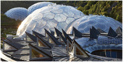 Figure 2. The polymer membrane structure - Eden Project greenhouse.