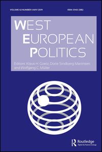 Cover image for West European Politics, Volume 24, Issue 1, 2001