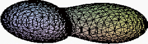 Figure 9. A pseudo-ellipsoid approximation obtained through the 3D algorithm.