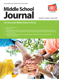 Cover image for Middle School Journal, Volume 53, Issue 2, 2022
