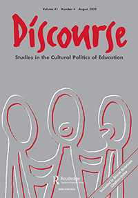 Cover image for Discourse: Studies in the Cultural Politics of Education, Volume 41, Issue 4, 2020