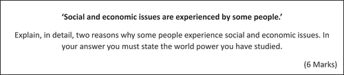 Figure 1. Question 16, National 5, 2019