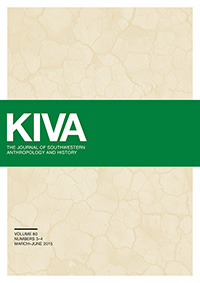 Cover image for KIVA, Volume 80, Issue 3-4, 2015