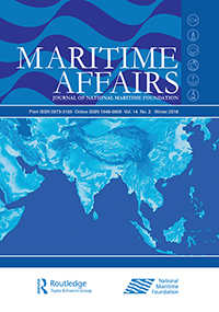 Cover image for Maritime Affairs: Journal of the National Maritime Foundation of India, Volume 14, Issue 2, 2018