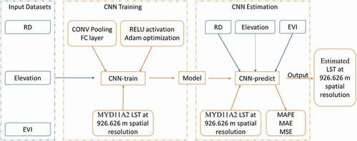 Figure 3. CNN network structure.