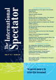 Cover image for The International Spectator, Volume 49, Issue 3, 2014