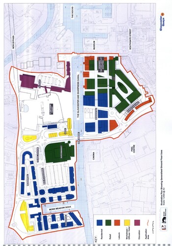 Figure 4. Gloucester Quays proposal, 2002.Source: © Gloucester City Council.