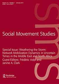 Cover image for Social Movement Studies, Volume 18, Issue 1, 2019