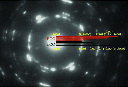 Fig. 4 Analysis of ED of Fig. 3D (color figure available online).