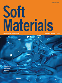 Cover image for Soft Materials, Volume 17, Issue 3, 2019