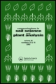 Cover image for Communications in Soil Science and Plant Analysis, Volume 38, Issue 13-14, 2007