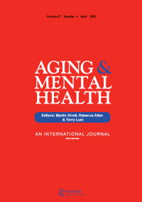 Cover image for Aging & Mental Health, Volume 27, Issue 4, 2023