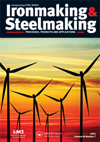 Cover image for Ironmaking & Steelmaking, Volume 49, Issue 7, 2022