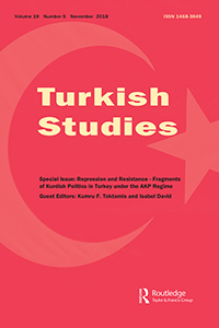 Cover image for Turkish Studies, Volume 19, Issue 5, 2018