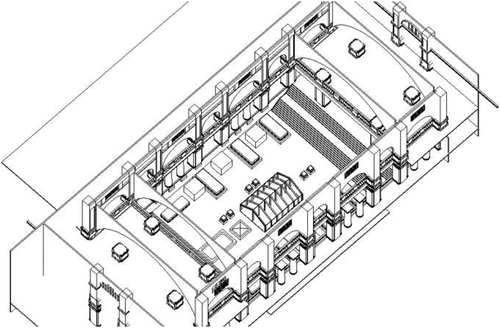 Figure 4. The Virtual Egyptian museum model (developed by the author, 2023).