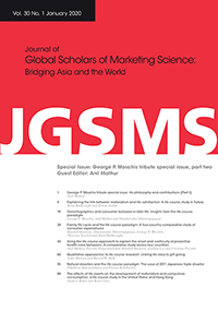 Cover image for Journal of Global Scholars of Marketing Science, Volume 30, Issue 1, 2020