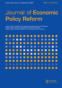 Cover image for Journal of Economic Policy Reform, Volume 23, Issue 3, 2020