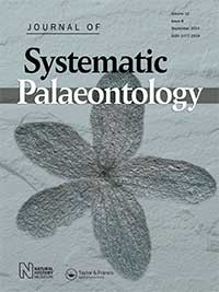 Cover image for Journal of Systematic Palaeontology, Volume 13, Issue 4, 2015