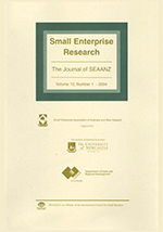 Cover image for Small Enterprise Research, Volume 12, Issue 1, 2004