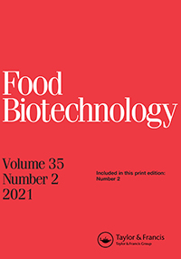 Cover image for Food Biotechnology, Volume 35, Issue 2, 2021