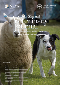 Cover image for New Zealand Veterinary Journal