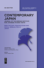 Cover image for Contemporary Japan, Volume 22, Issue 1-2, 2010