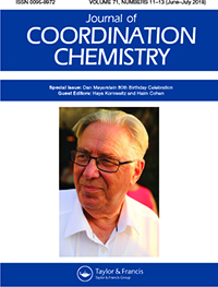 Cover image for Journal of Coordination Chemistry, Volume 71, Issue 11-13, 2018