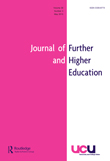 Cover image for Journal of Further and Higher Education, Volume 39, Issue 3, 2015