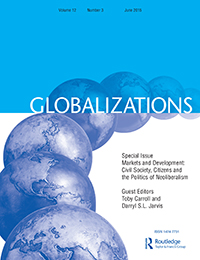 Cover image for Globalizations, Volume 12, Issue 3, 2015
