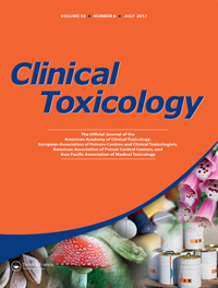 Cover image for Clinical Toxicology, Volume 55, Issue 6, 2017
