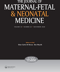 Cover image for The Journal of Maternal-Fetal & Neonatal Medicine, Volume 33, Issue 22, 2020