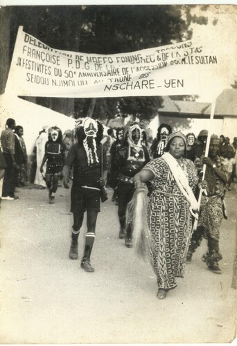 Figure 7. From the Tatang archive: Celebrations at Foumban 1983.