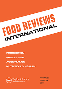 Cover image for Food Reviews International, Volume 35, Issue 4, 2019