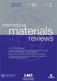 Cover image for International Materials Reviews, Volume 67, Issue 2, 2022
