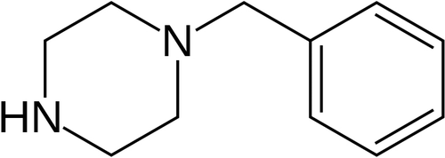 Fig. 1  Chemical structure of benzylpiperazine.References