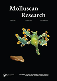 Cover image for Molluscan Research, Volume 35, Issue 4, 2015