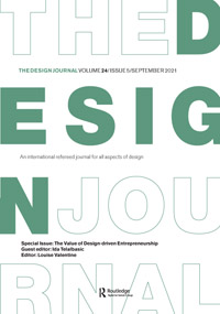 Cover image for The Design Journal, Volume 24, Issue 5, 2021