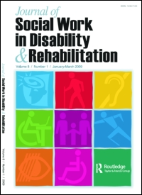Cover image for Journal of Social Work in Disability & Rehabilitation, Volume 15, Issue 3-4, 2016