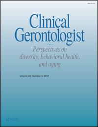 Cover image for Clinical Gerontologist, Volume 18, Issue 4, 1998