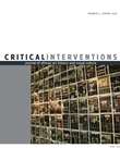 Cover image for Critical Interventions, Volume 2, Issue 1-2, 2008