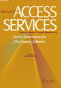 Cover image for Journal of Access Services, Volume 16, Issue 4, 2019