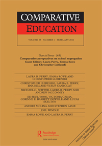Cover image for Comparative Education, Volume 58, Issue 1, 2022