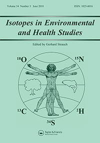 Cover image for Isotopes in Environmental and Health Studies, Volume 54, Issue 3, 2018