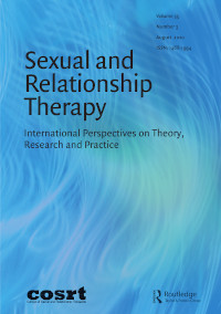 Cover image for Sexual and Relationship Therapy, Volume 35, Issue 3, 2020