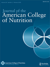 Cover image for Journal of the American Nutrition Association, Volume 38, Issue 2, 2019