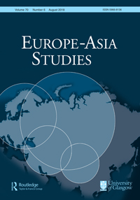 Cover image for Europe-Asia Studies, Volume 70, Issue 6, 2018