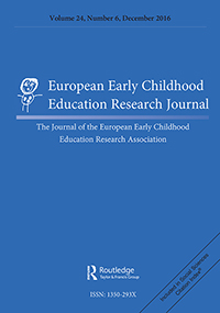 Cover image for European Early Childhood Education Research Journal, Volume 24, Issue 6, 2016