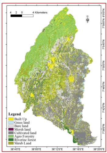 Figure 8. Land use/land cover map of study area.